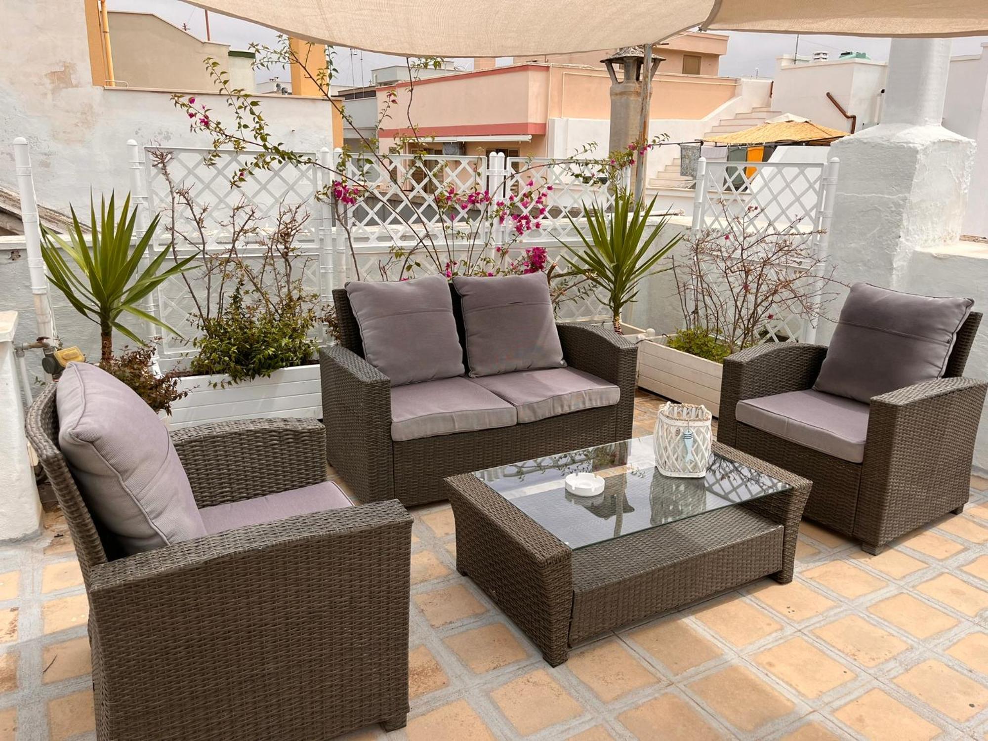 Vele Bianche Cosy Home Con Terrazza Polignano a Mare Eksteriør billede